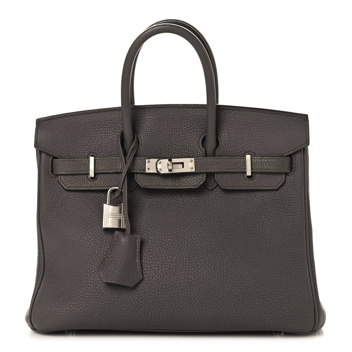 Hermes Togo Birkin 25 Etain