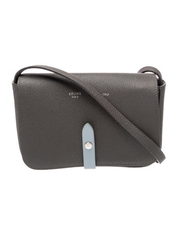 Leather Strap Clutch On Strap Bag