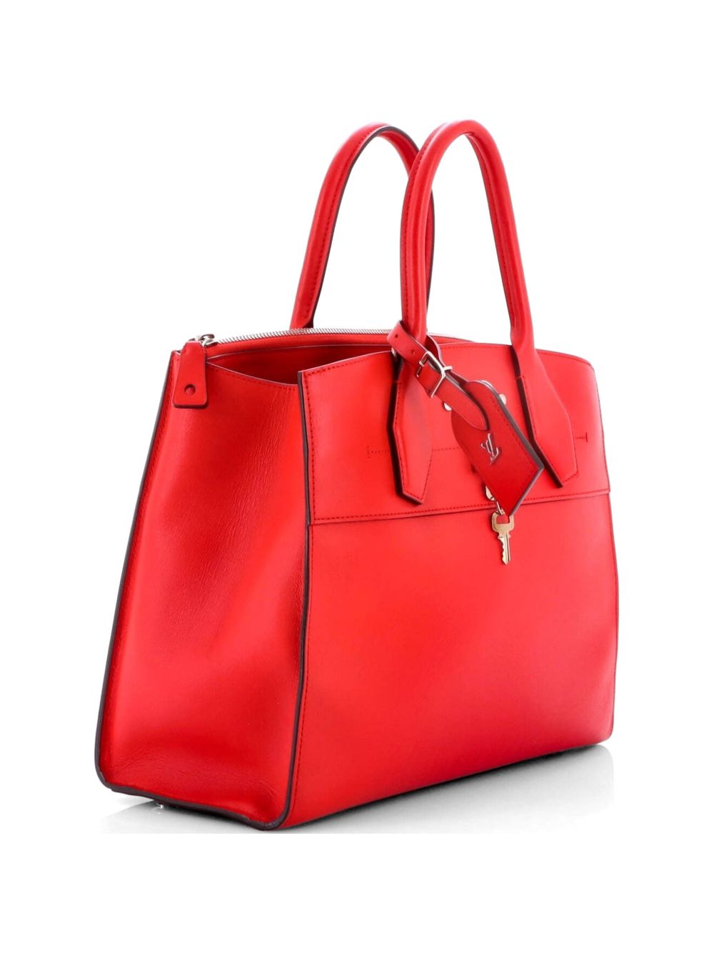 City Steamer Handbag Leather MM tote bag