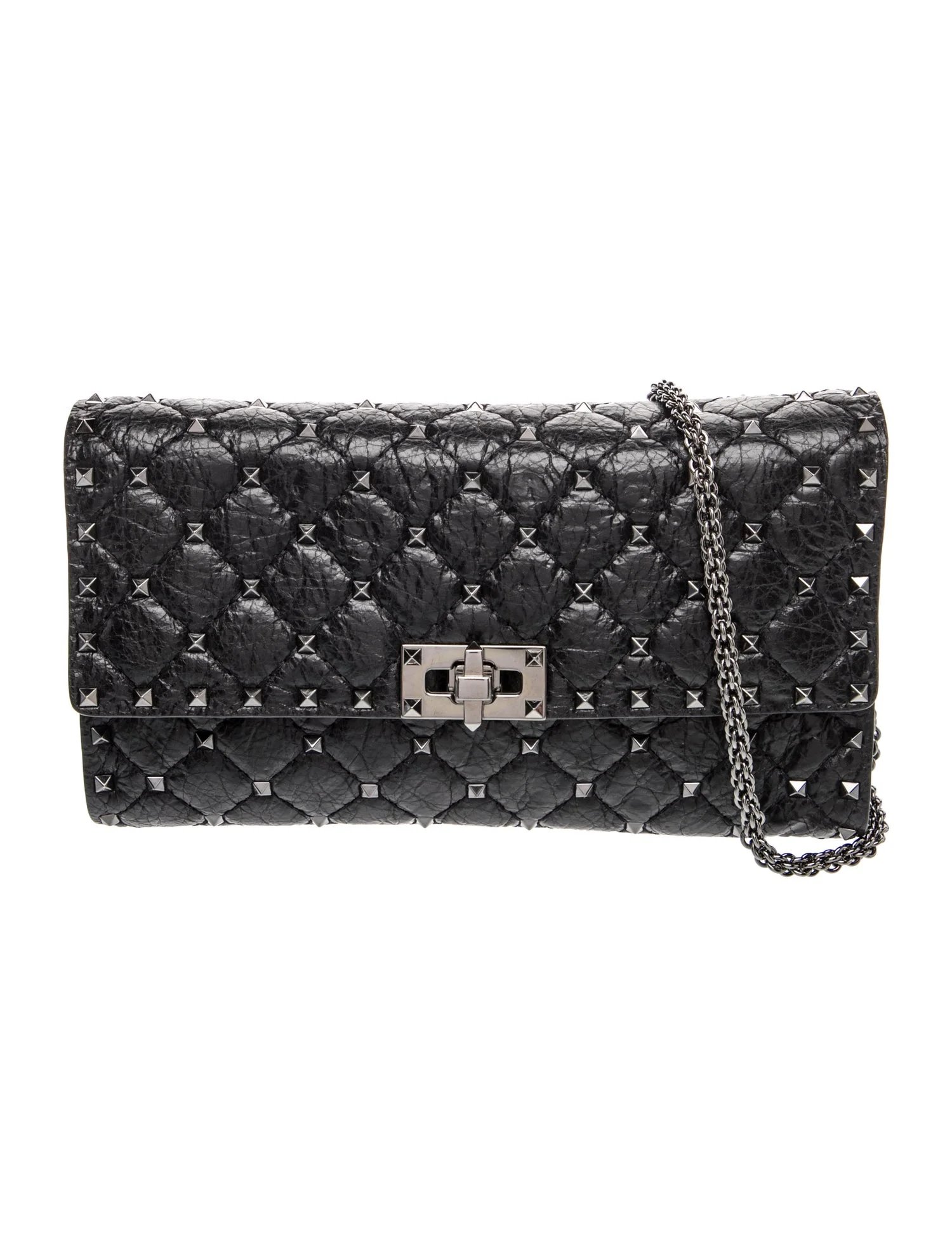 Rockstud Rockstud Spike Wallet on Chain Small