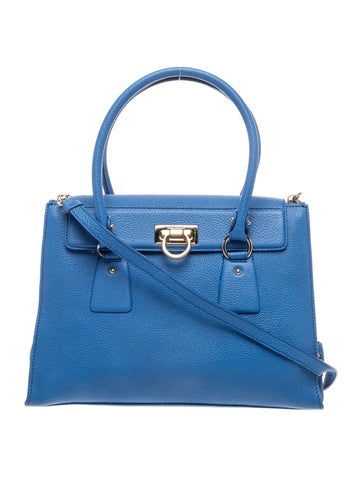 Leather Top Handle Bag