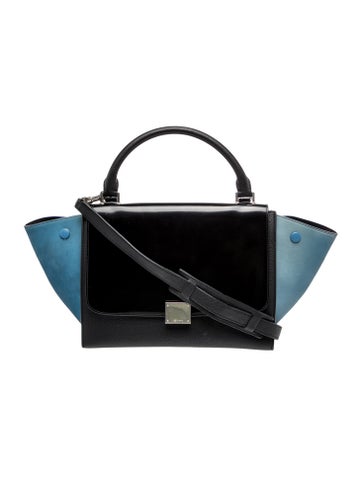Celine Leather Trapeze Mini