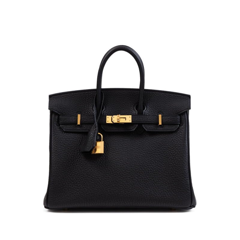 Black Togo Birkin 25 Gold Hardware, 2026