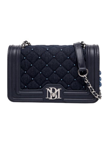 Badgley Mischka Denim Shoulder Bag