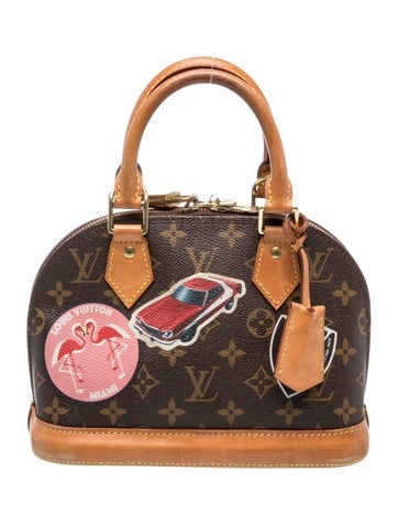 LV Monogram Stickers Alma BB