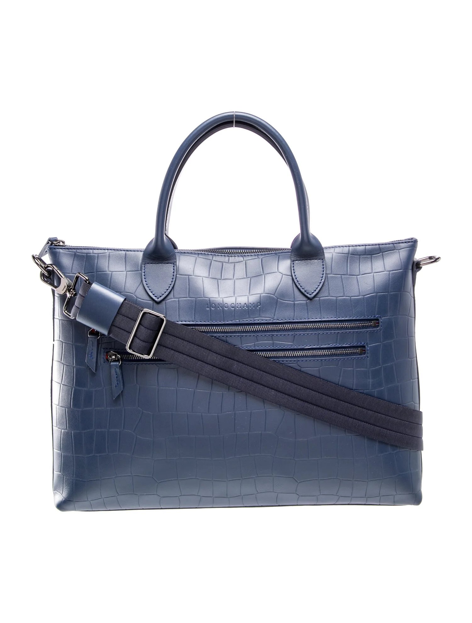 Leather Top Handle Bag