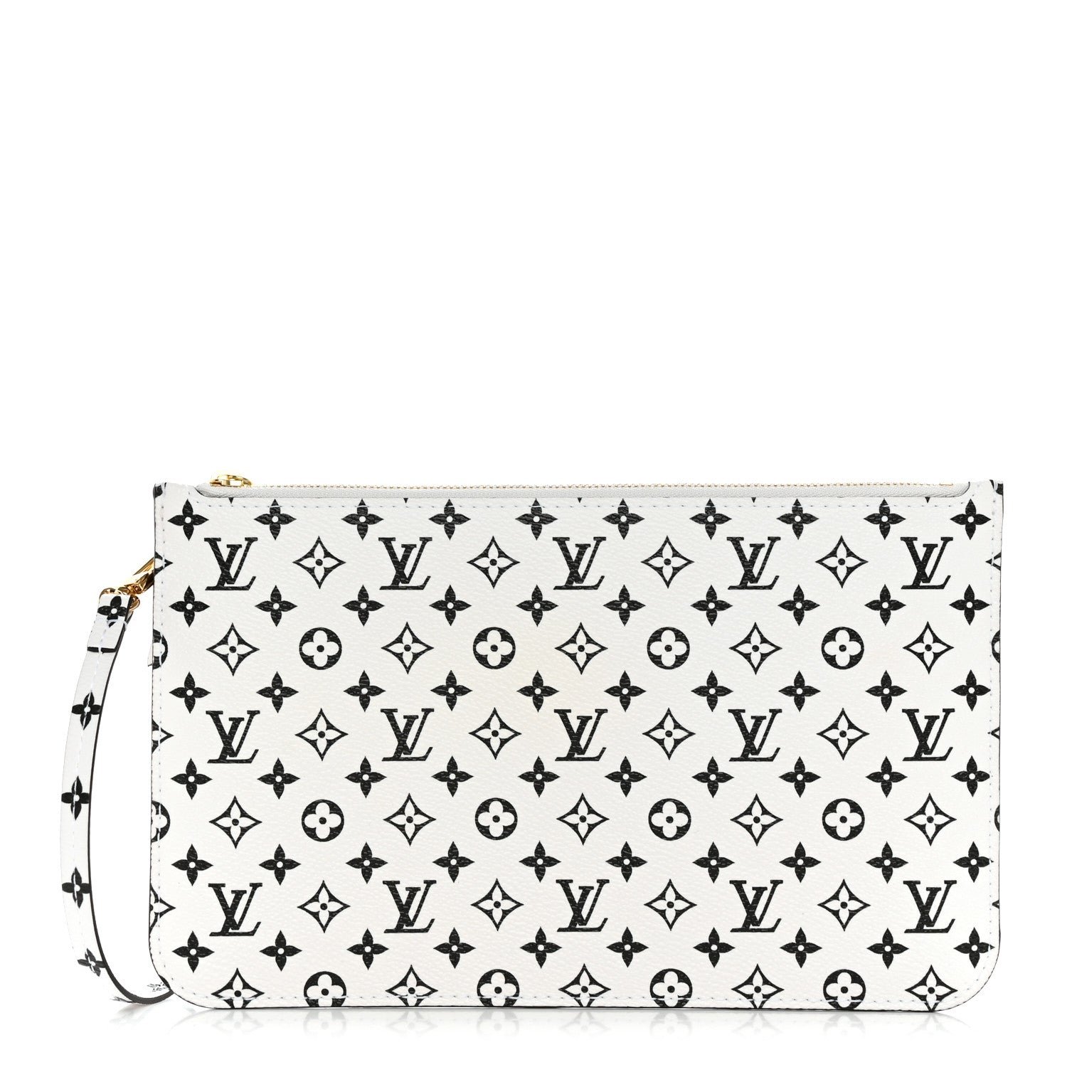 Louis Vuitton Monogram Giant Neverfull MM GM Pochette White