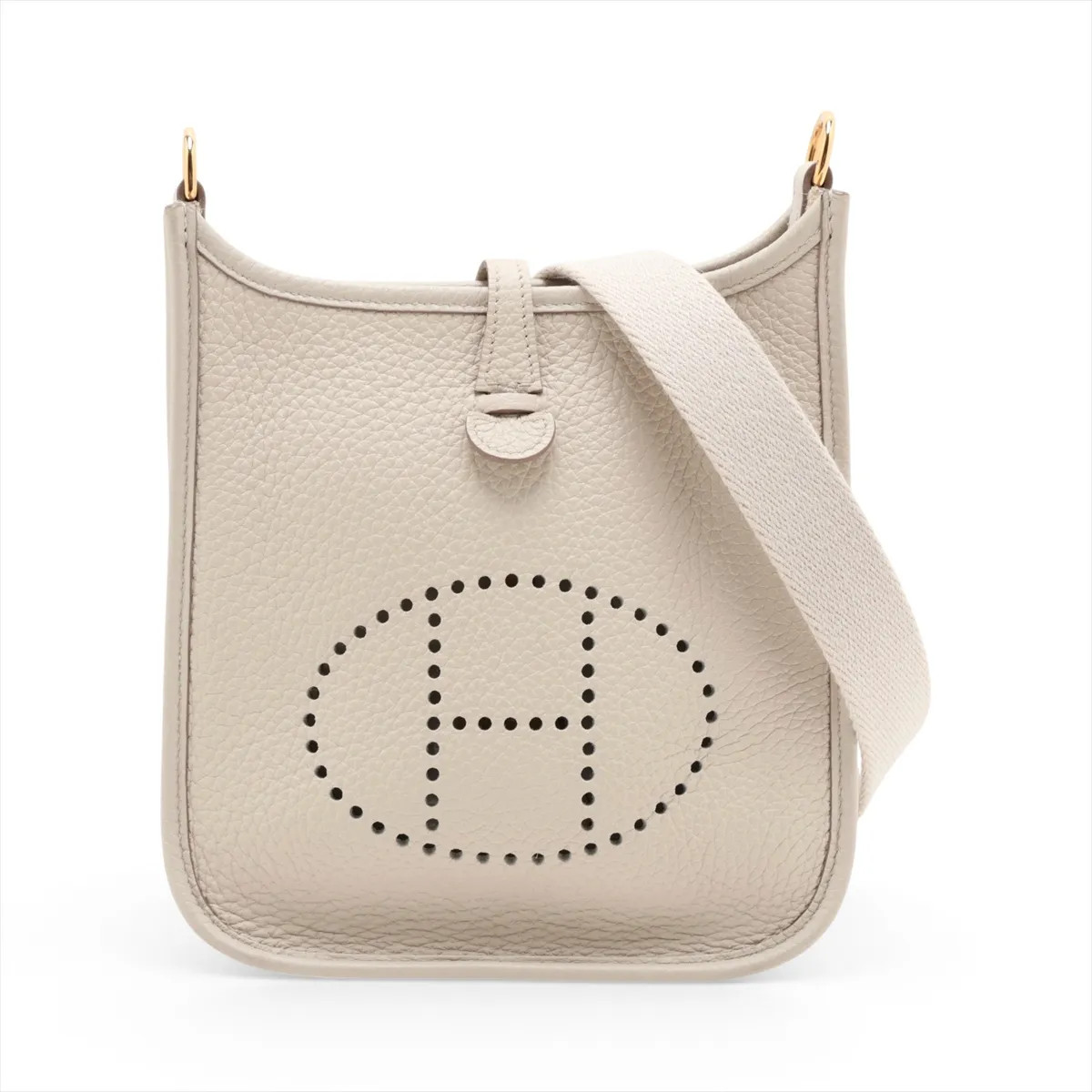 Hermès evelyn 16 TPM Amazon Taurillon Clemence Beton Gold Metal Fittings