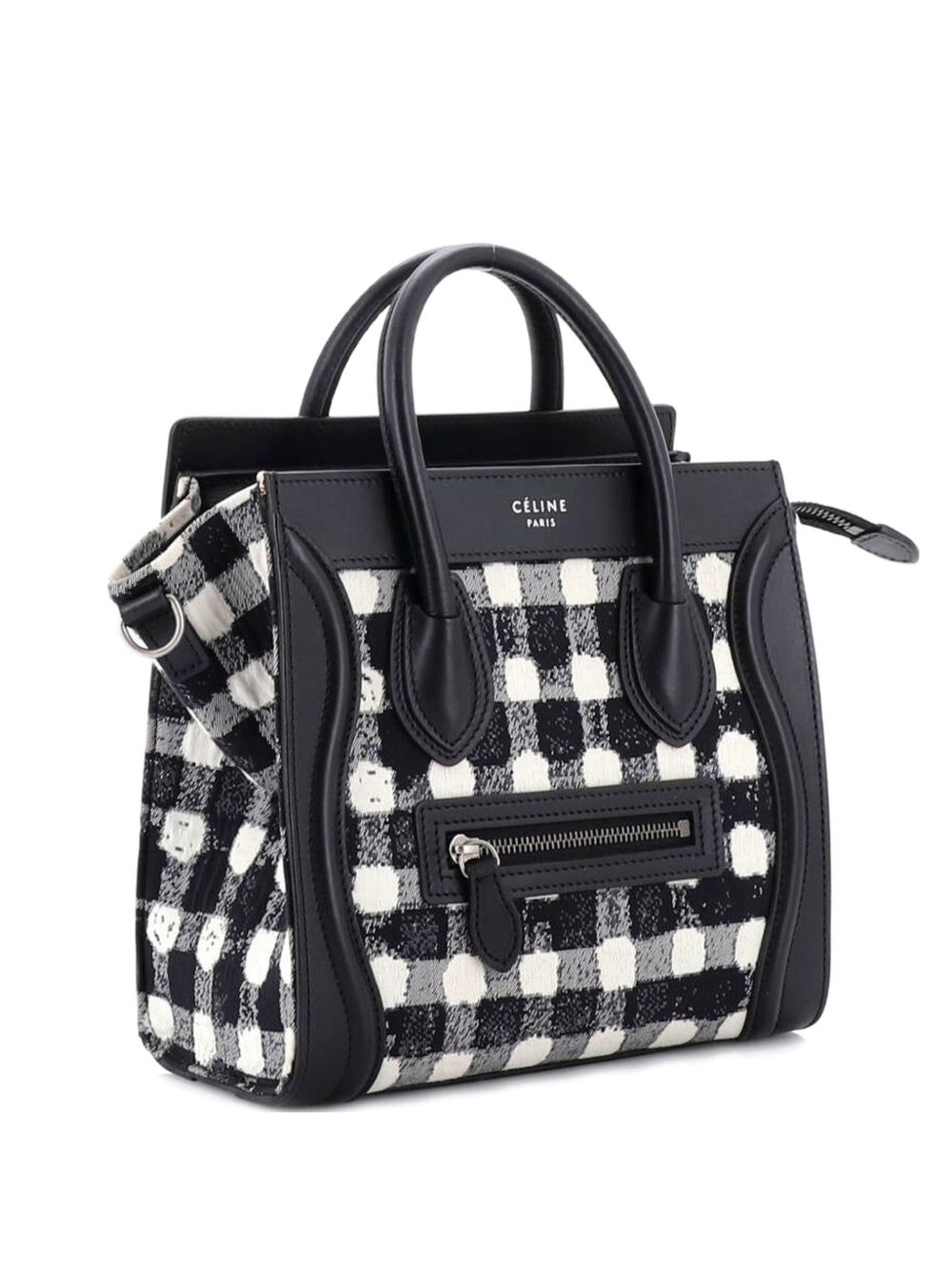 Luggage Bag Tweed Nano tote bag