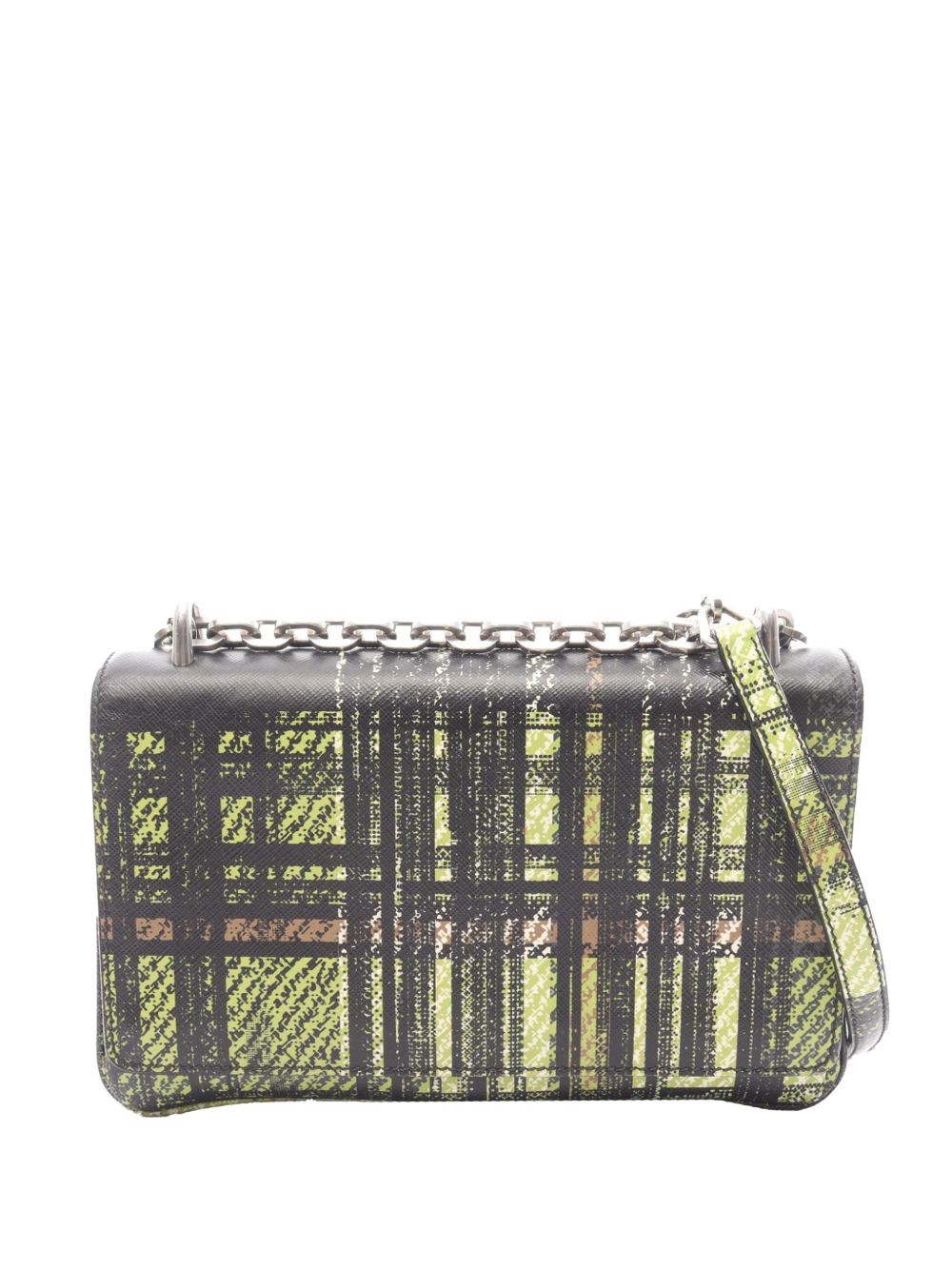 2010-2025 Leather Tartan Check crossbody bag