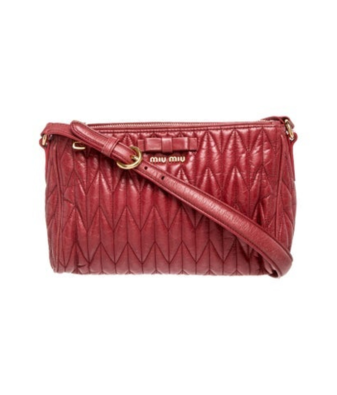 Miu Miu Miu Leather Shoulder Bag