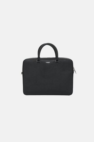 Grained Leather Briefcase