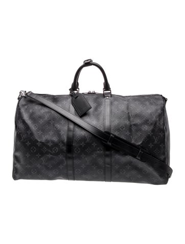 Damier Graphite Keepall Bandouliere 55