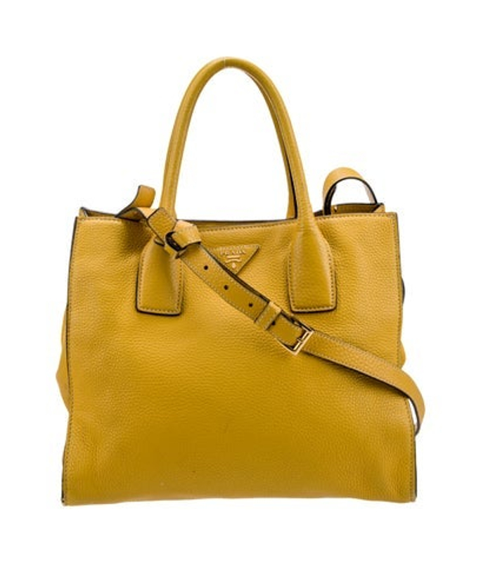 Prada Vitello Daino Leather Shoulder Bag