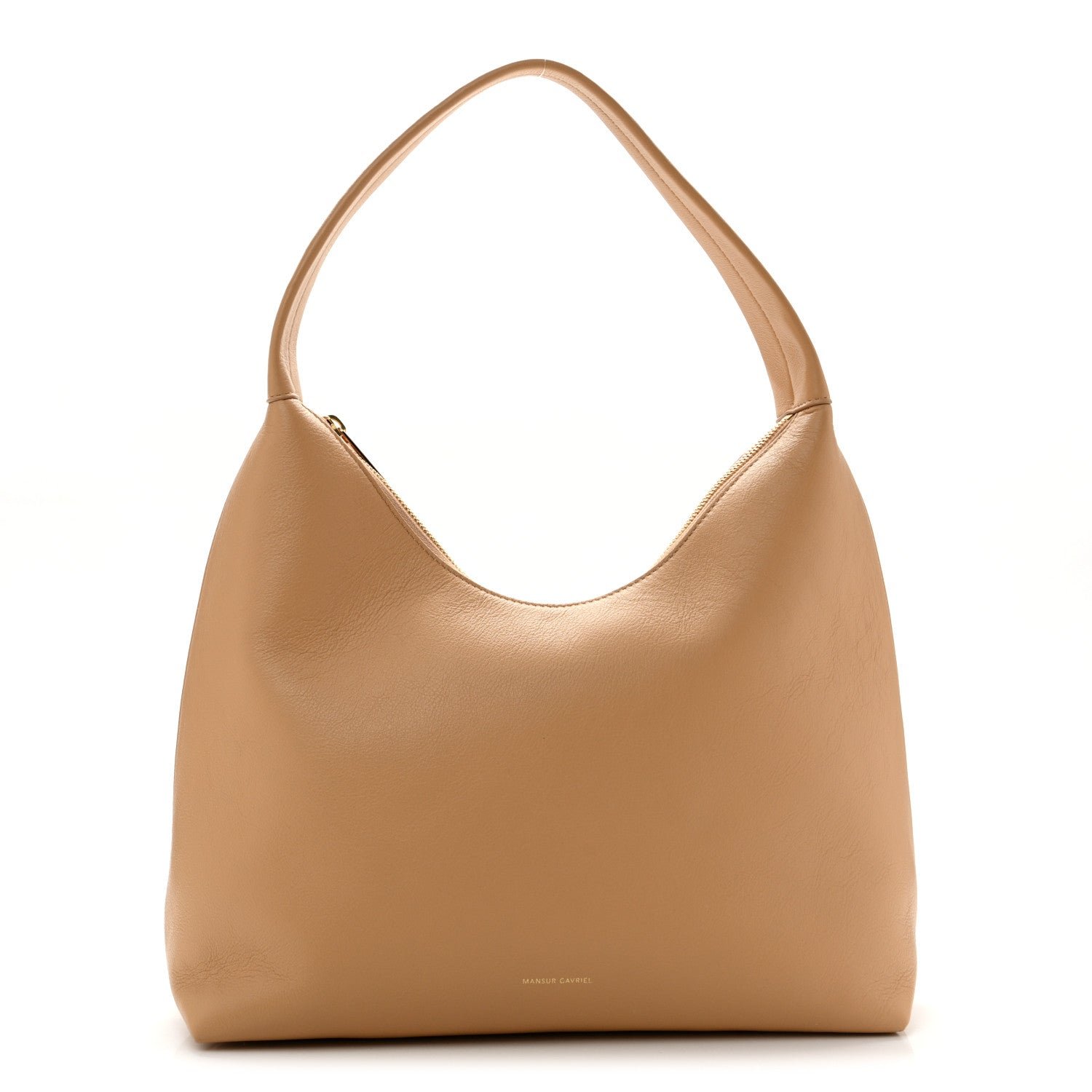Mansur Gavriel Calfskin Candy Hobo Bag Sand