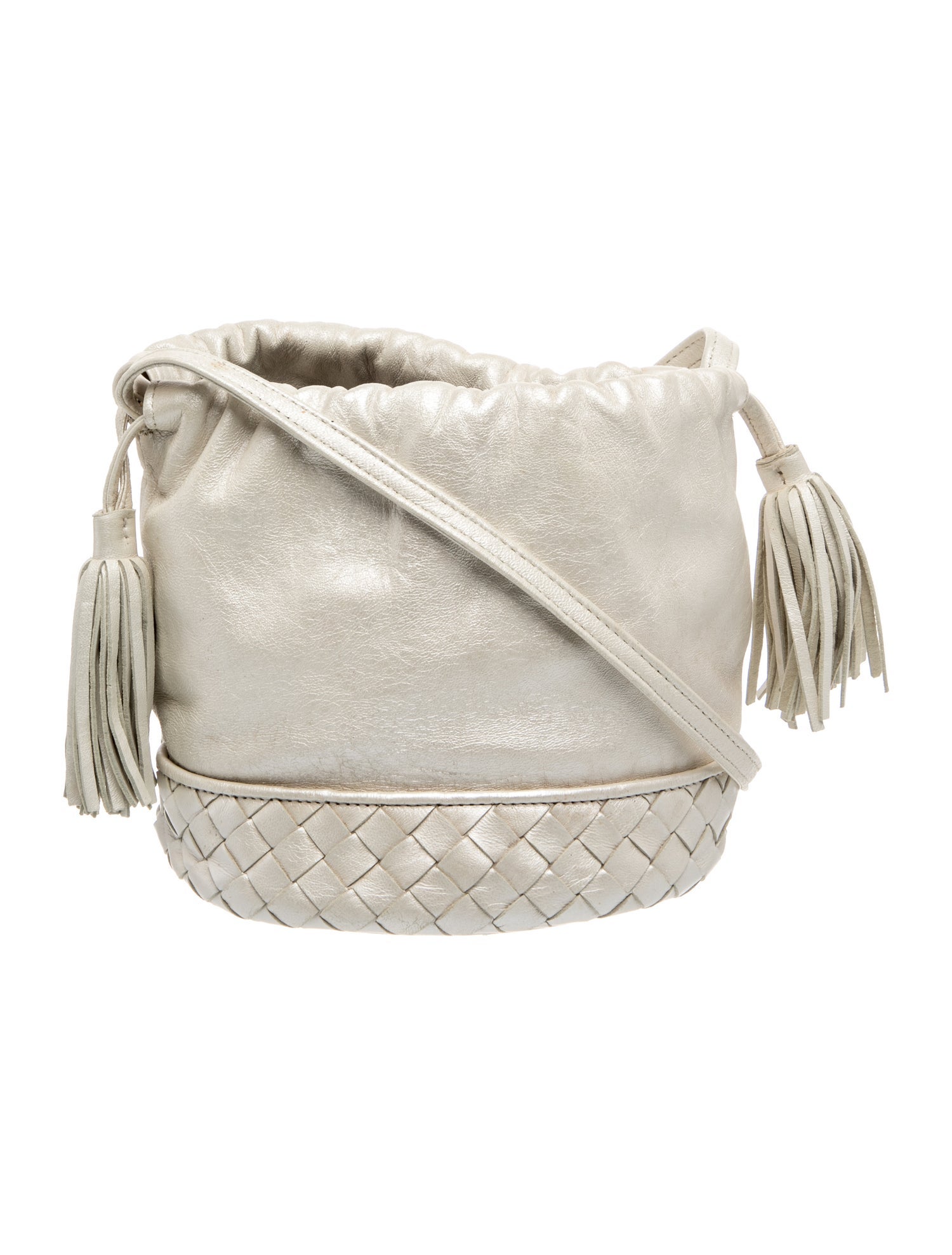Leather Bucket Bag Vintage