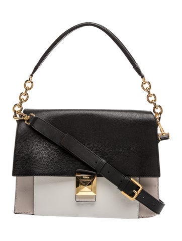Leather Top Handle Bag