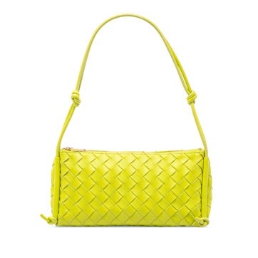 Nappa Leather Intrecciato Shoulder Bag