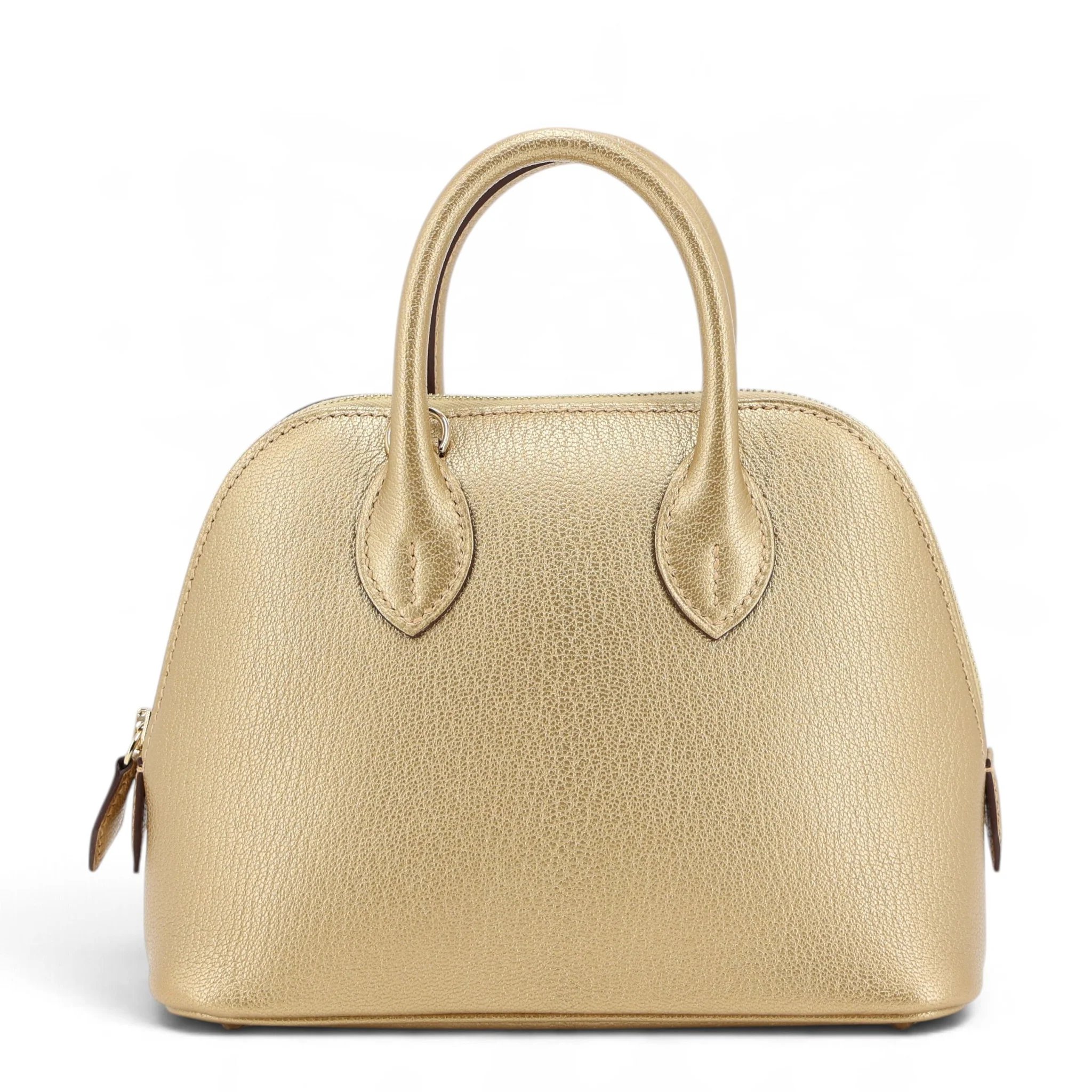 Brand New ( Rank N ) HERMÈS Mini Bolide 1923 Dore (Y9) Chevre Gold hardware G (2026)
