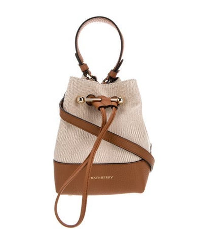 Strathberry Leather Bucket Bag