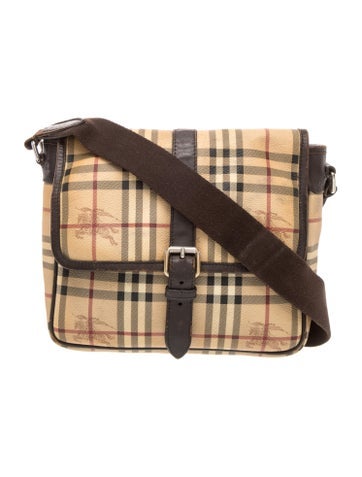 Haymarket Check Messenger Bag