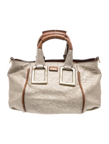 Chloe Leather Top Handle Bag