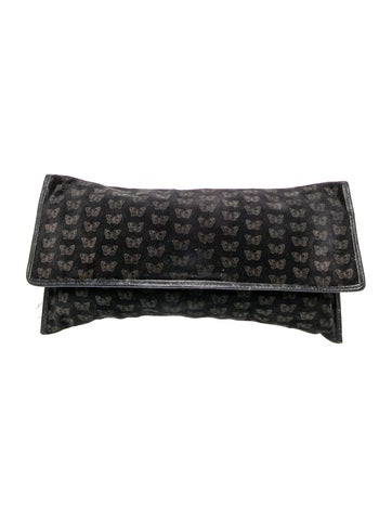 Suede Clutch