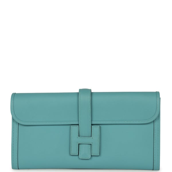 Hermes Jige Elan 29 Bleu Saint Cyr Swift