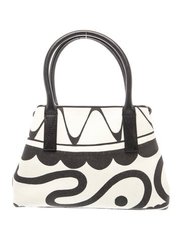 Canvas Top Handle Bag
