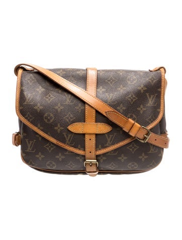 Louis Vuitton LV Monogram Saumur MM Vintage