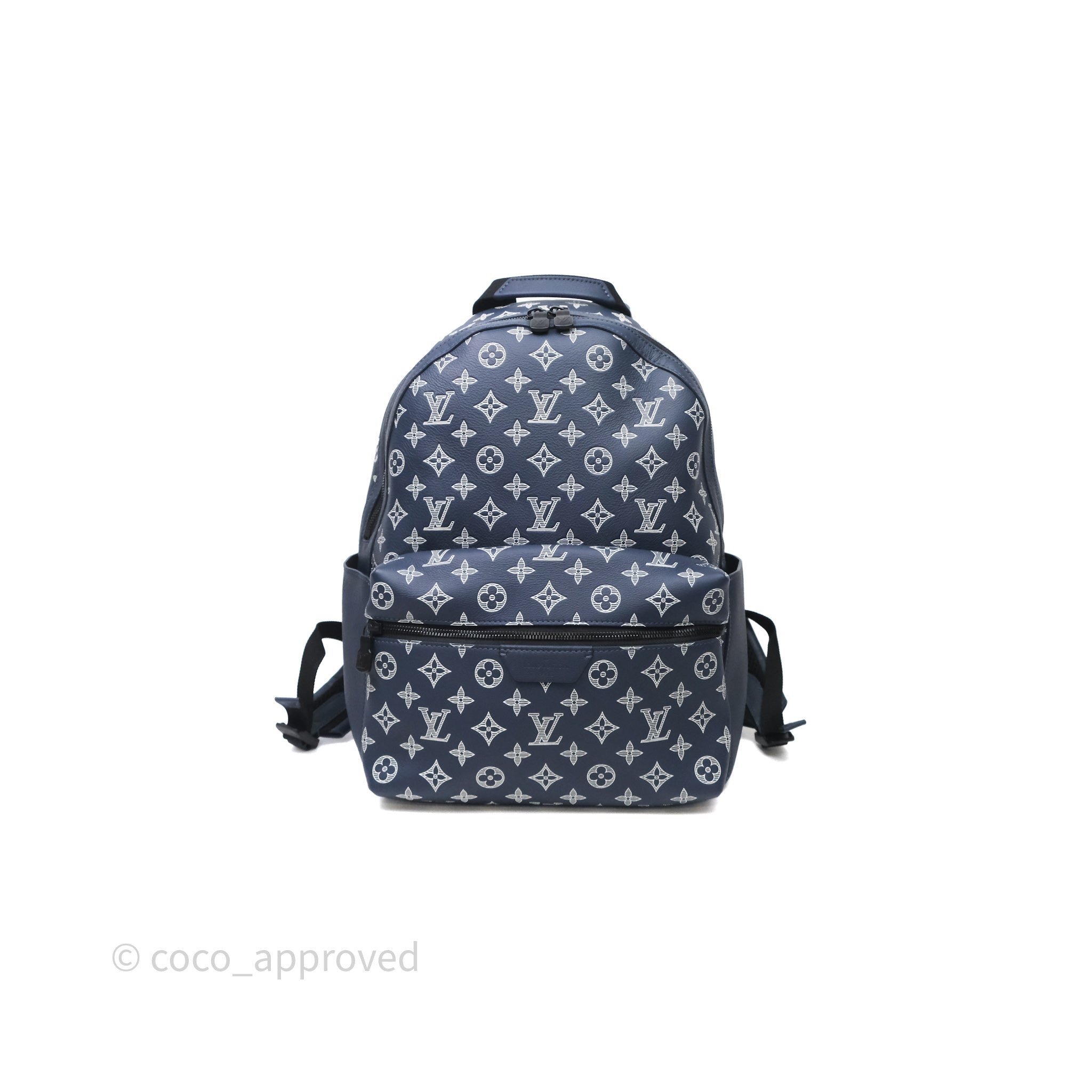 Louis Vuitton Discovery Backpack PM Monogram Shadow Navy