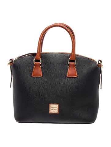 Leather Top Handle Bag