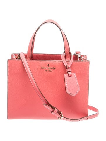 Leather Top Handle Bag