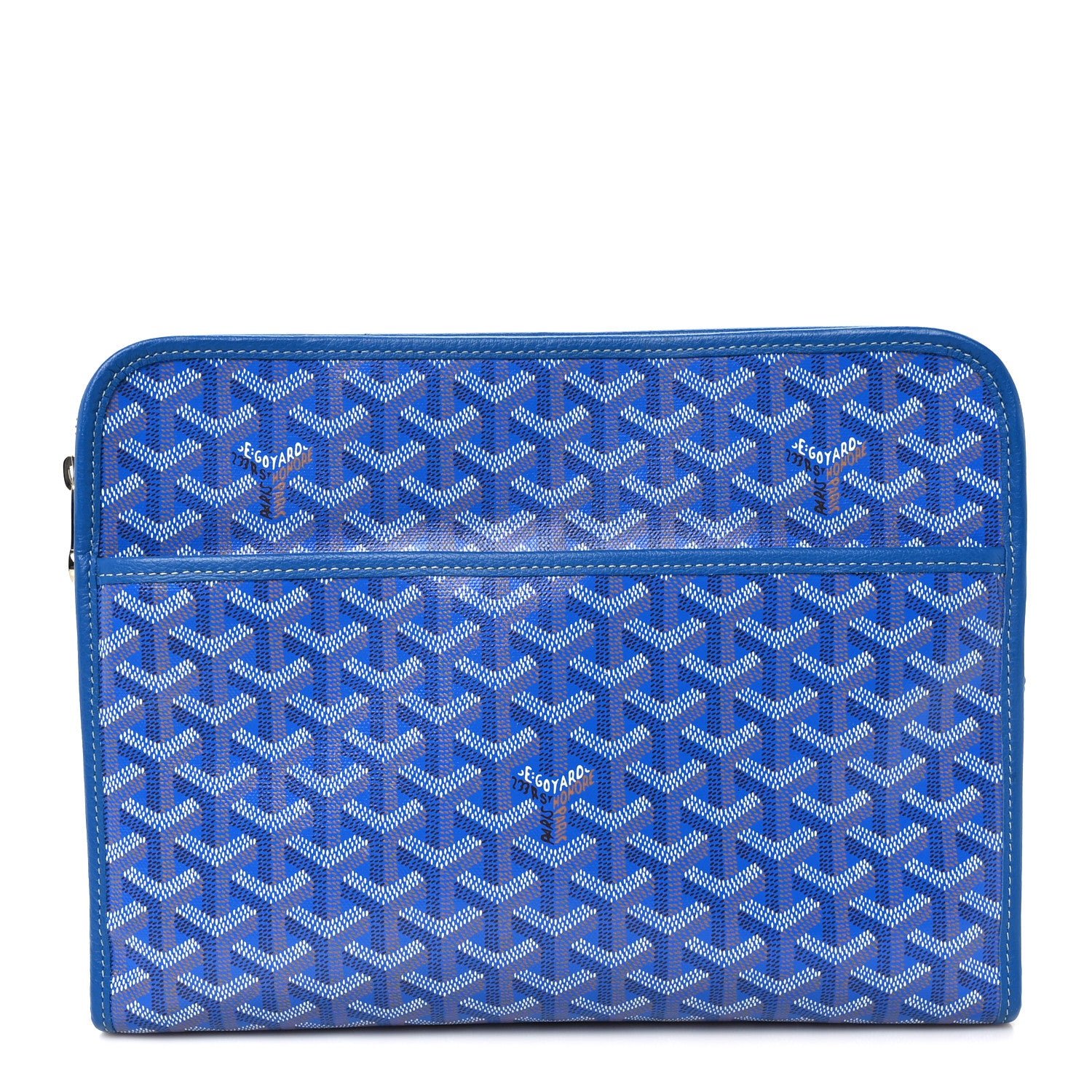 Goyard Goyardine Jouvence Toiletry Pouch Sky Blue