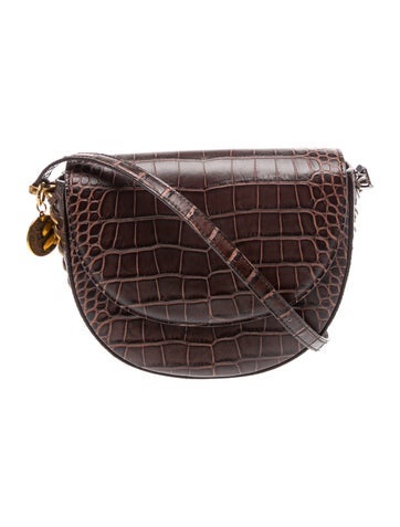 Stella McCartney Embossed Leather Crossbody Bag
