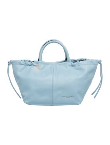 Brandon Blackwood Leather Top Handle Bag