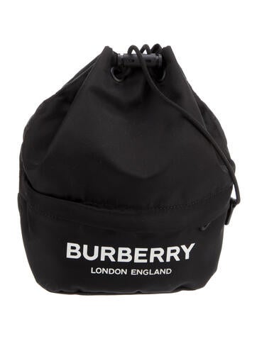 Burberry Logo Nylon Pouch