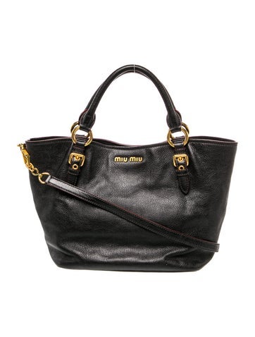 Leather Vitello Phenix handbag