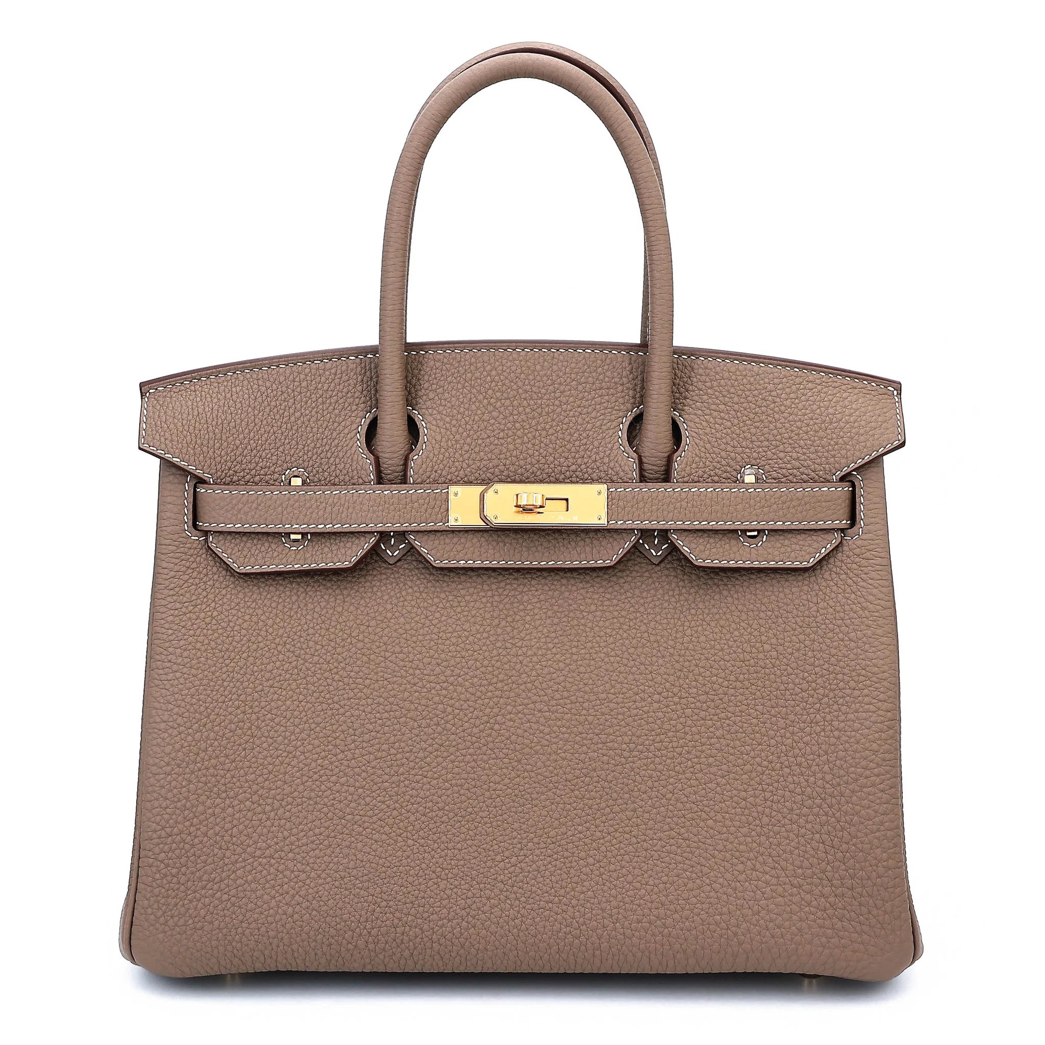 Brand New ( Rank N ) HERMÈS Birkin 30 Etoupe (18) Togo Gold hardware G (2026)