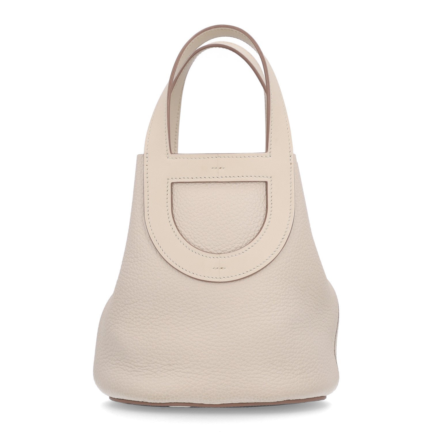 Hermes Taurillon Clemence Swift In-The-Loop 18 Bag Craie