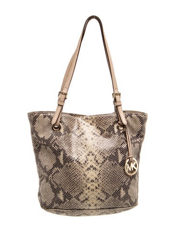 Snakeskin Shoulder Bag