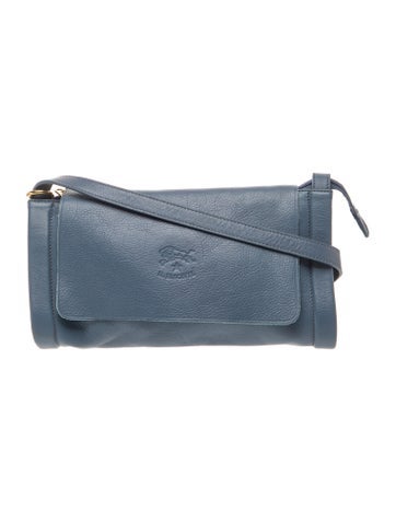 Il Bisonte Leather Messenger Bag