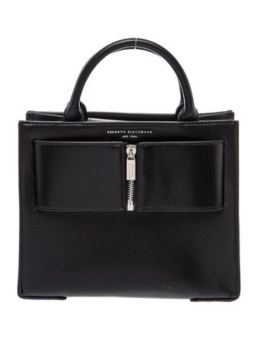 Leather Top Handle Bag