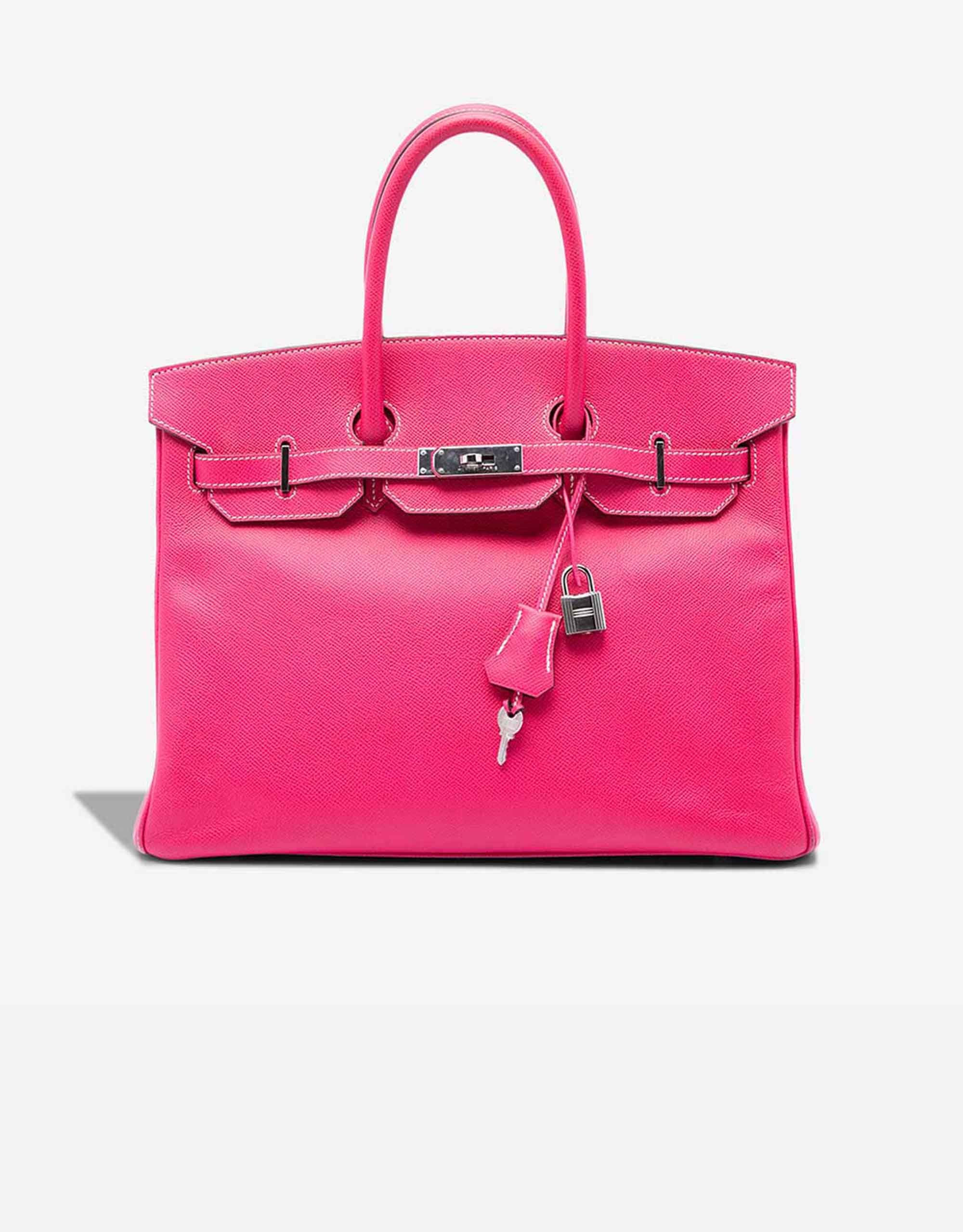 Hermes 
		Birkin Candy Verso 35 Epsom Rose Tyrien    