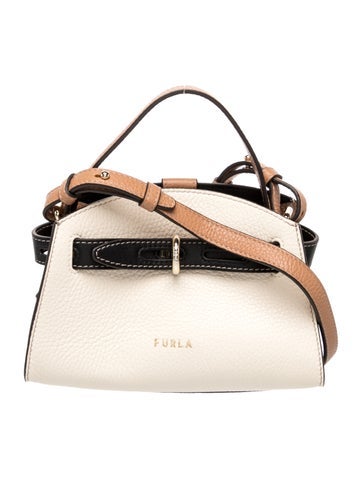 Leather Top Handle Bag