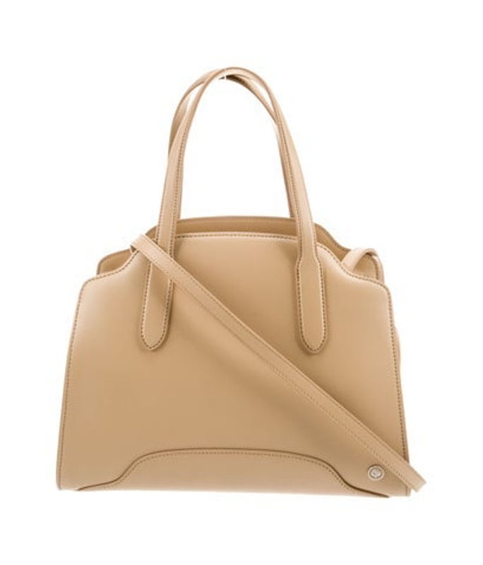 Loro Piana Piana Leather Top Handle Bag