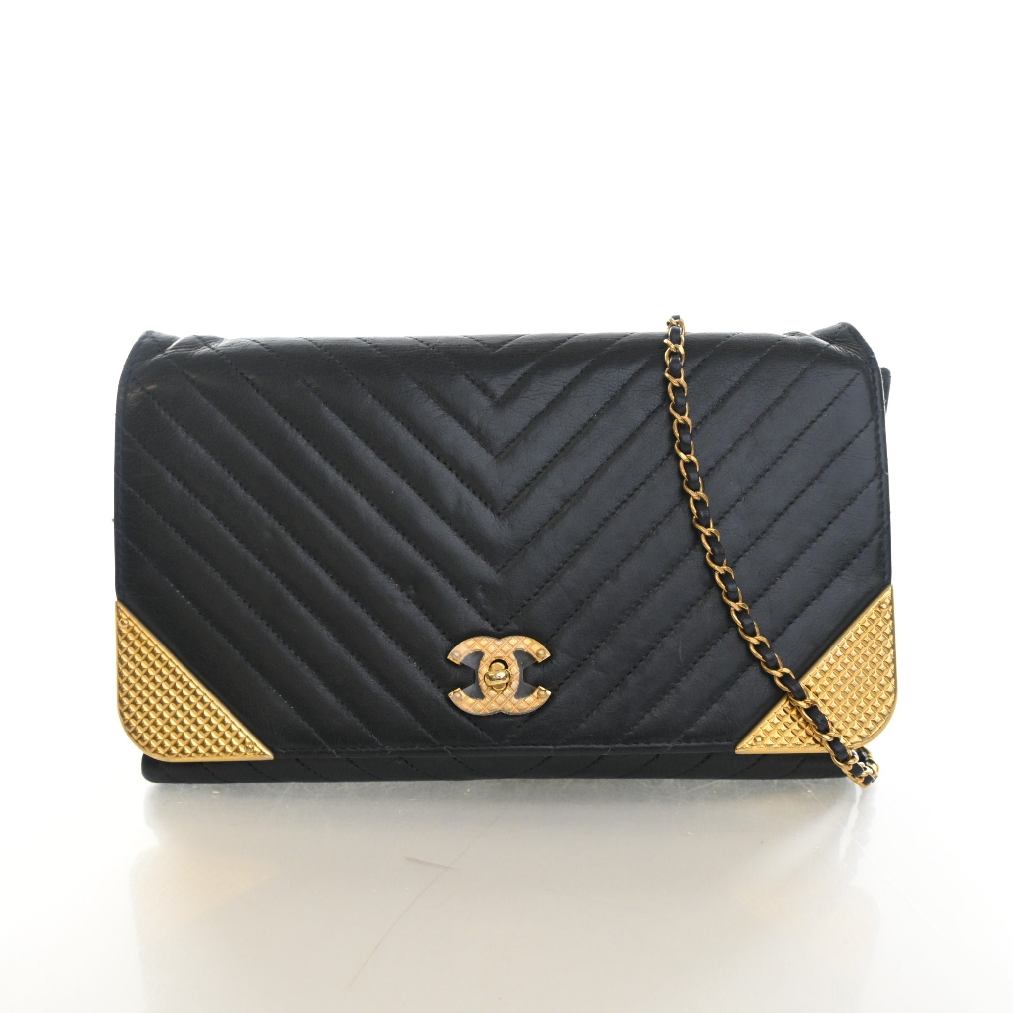 Chanel Lambskin Rock The Corner Flap Bag