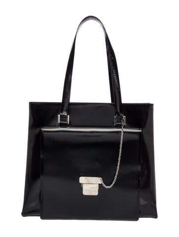 Patent Leather Shoulder Bag