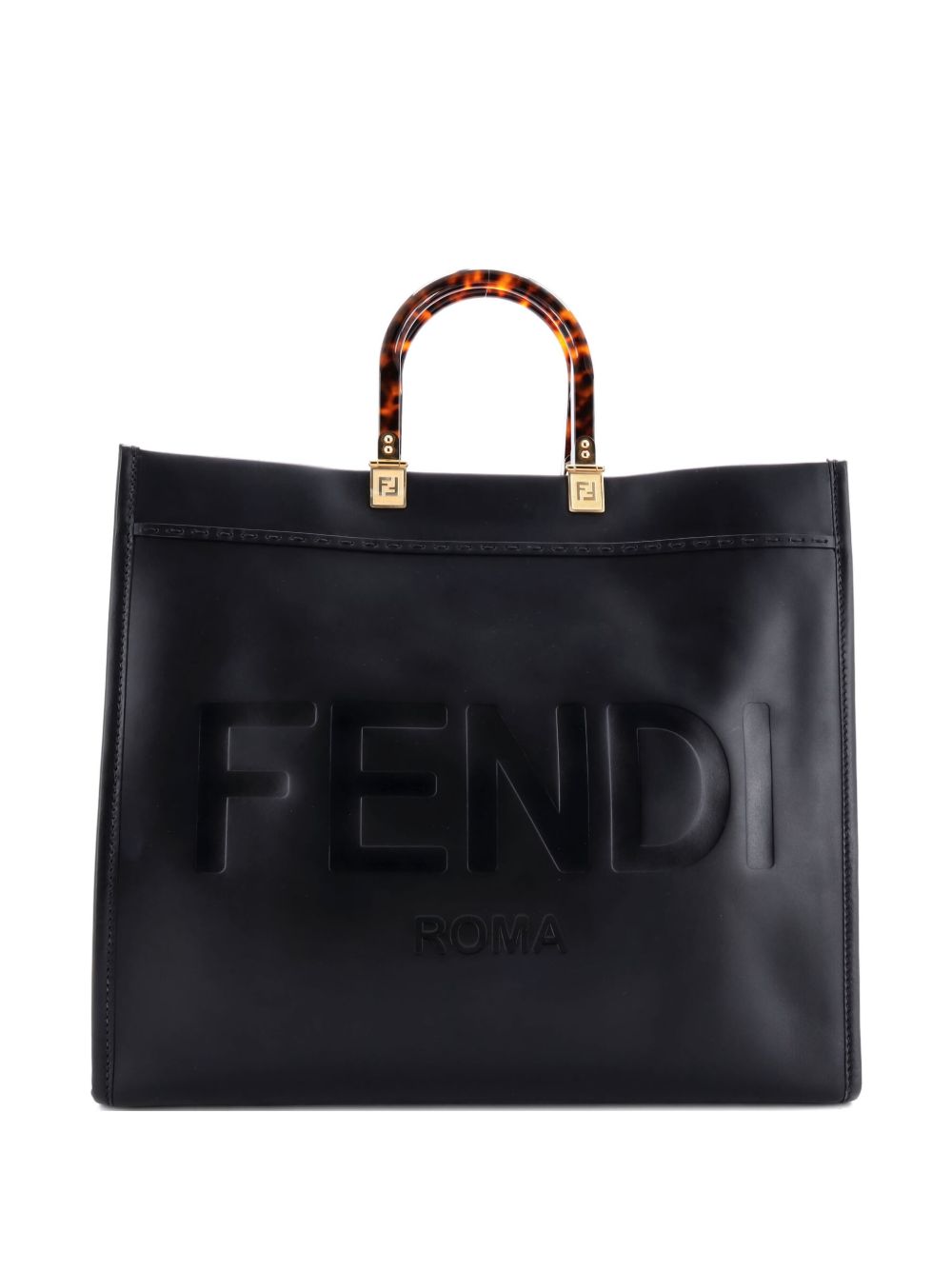 Sunshine Shopper Leather Large tote bag