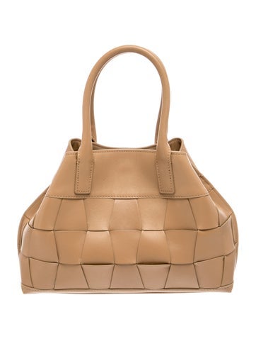 Leather Top Handle Bag